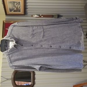 Vintage St John's Bay Men Size Large Button Down Classic Fit Flannel Houndstooth